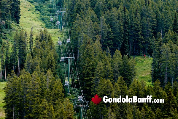 Banff Lake Louise Gondola Lodge Ride